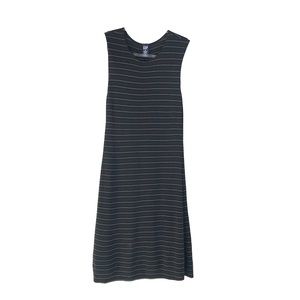 Gap Horizontal Pinstripe Midi Dress